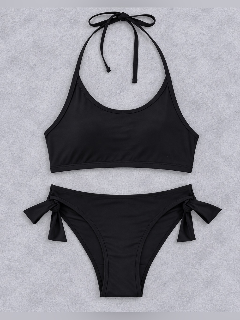 NWT - Beautikini Period Swimwear Halter Two Piece Bikini Set - Size XXS